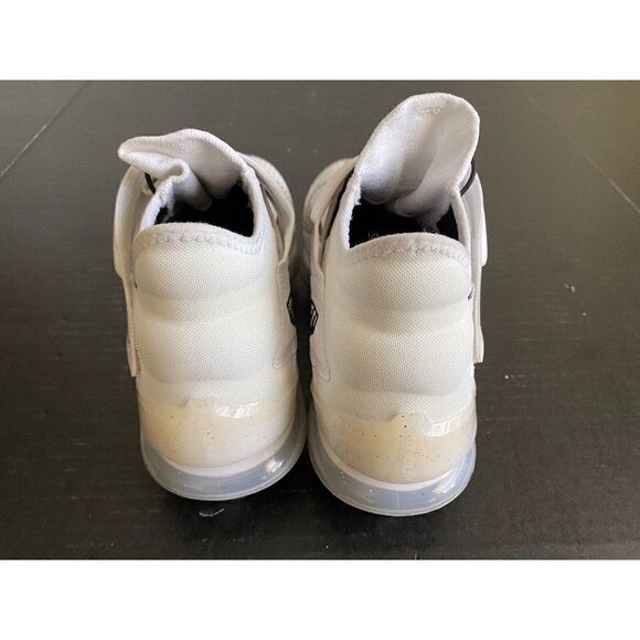 Nike Force Zoom Trout 7 Pro Mid White Metallic‎ Gold Men’s Baseball Cleat Sz 7.5 main image 11